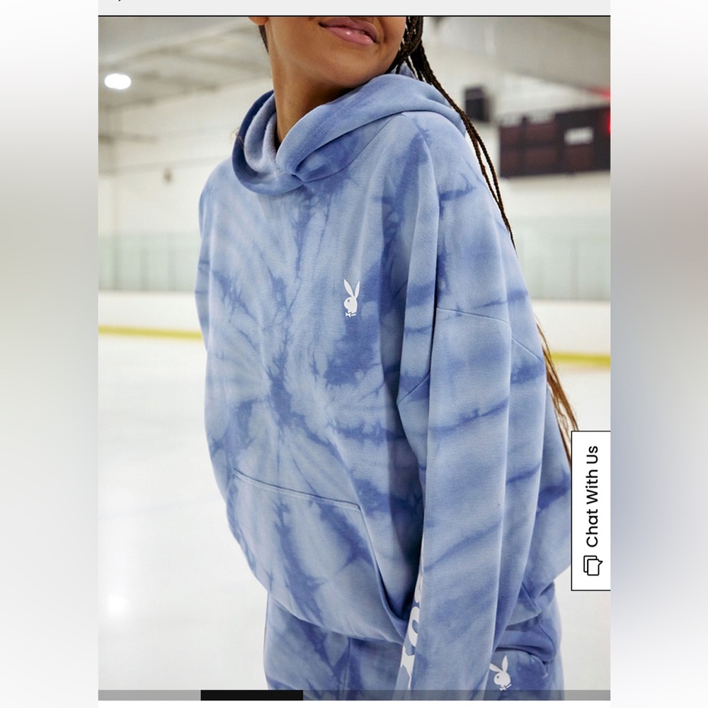 Playboy By PacSun Spiral Dye Bunny Hoodie
